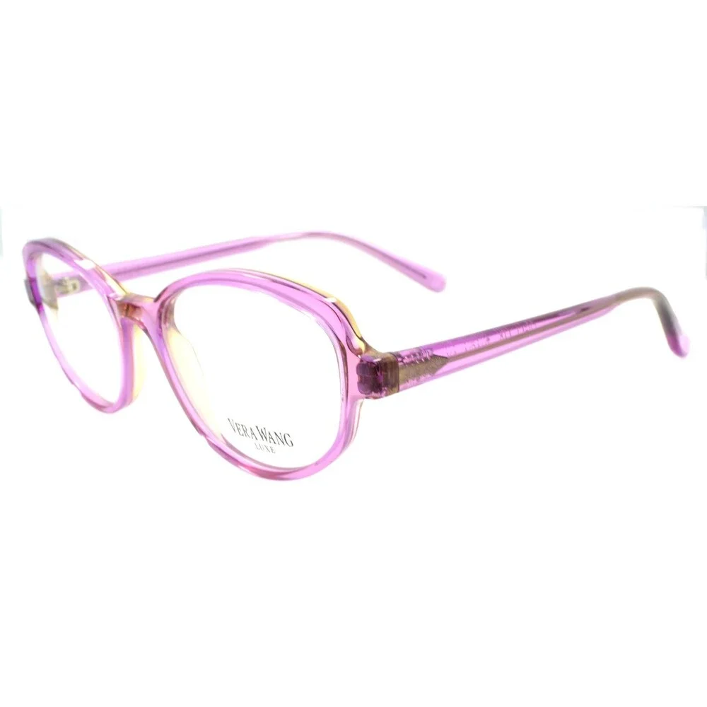Vera Wang Thasia AY Women's Eyeglasses Frames 50-17-140 Amethyst Italy